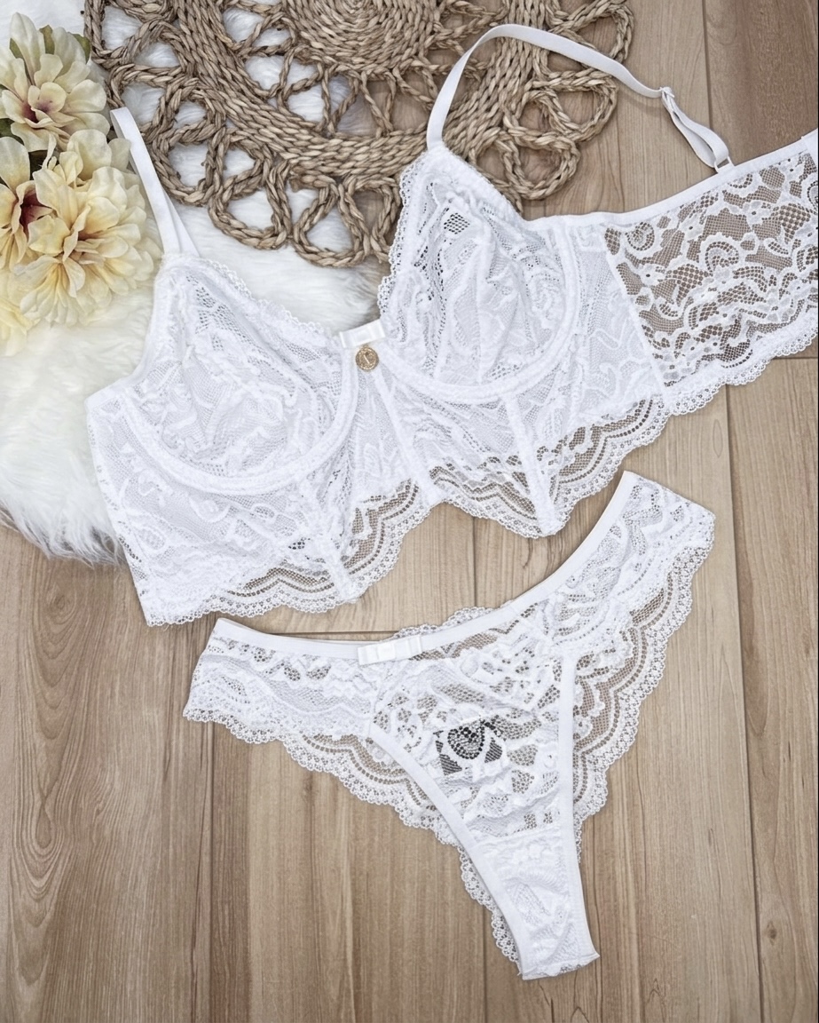 Camilia Cropped Lingerie Set